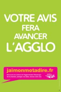 Le site Jaimon motadire permet d'impliquer les habitants dans la vie de leur agglomération.