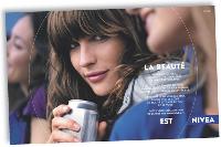 Pour Nivea, la beauté se ressent, se voit et se vit, à l'instar de ses deux nouvelles campagnes publicitaires.