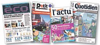 Les journaux de Play Bac Presse, destinés aux 15-20 ans, leur parlent sur un ton simple et pédagogique.