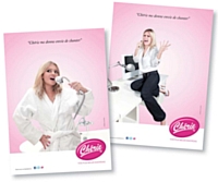 La campagne de Chérie FM met en scène l'auditrice type a chaque moment de la journée.