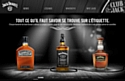 Jack Daniel's investit la Toile en français