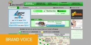 La géolocalisation d'un terrain à bâtir