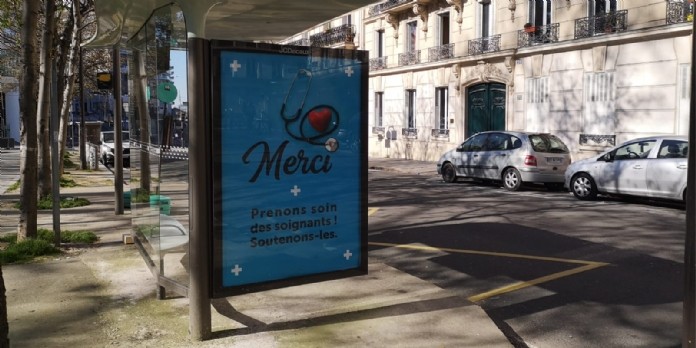 JCDecaux dévoile une campagne de soutien face au Covid-19